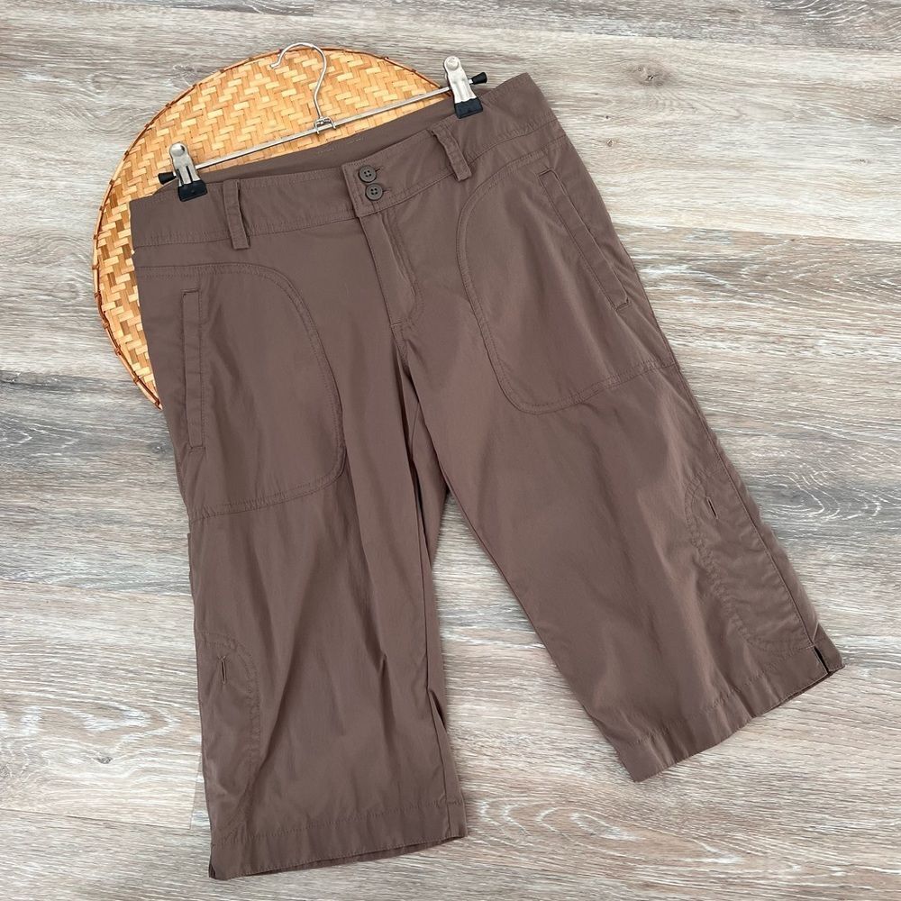Patagonia brown hiking‎ Capri pants